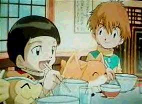 Aw, lookit how happy he is!! Wait... TP is inthe pic with him! OxO Does this mean...?