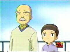 Prune Juice Man and his sidekick, Kendo Boy!