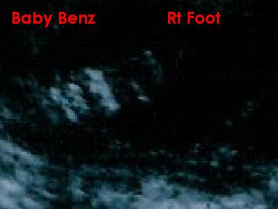 Itty Bitty's itty bitty footsie