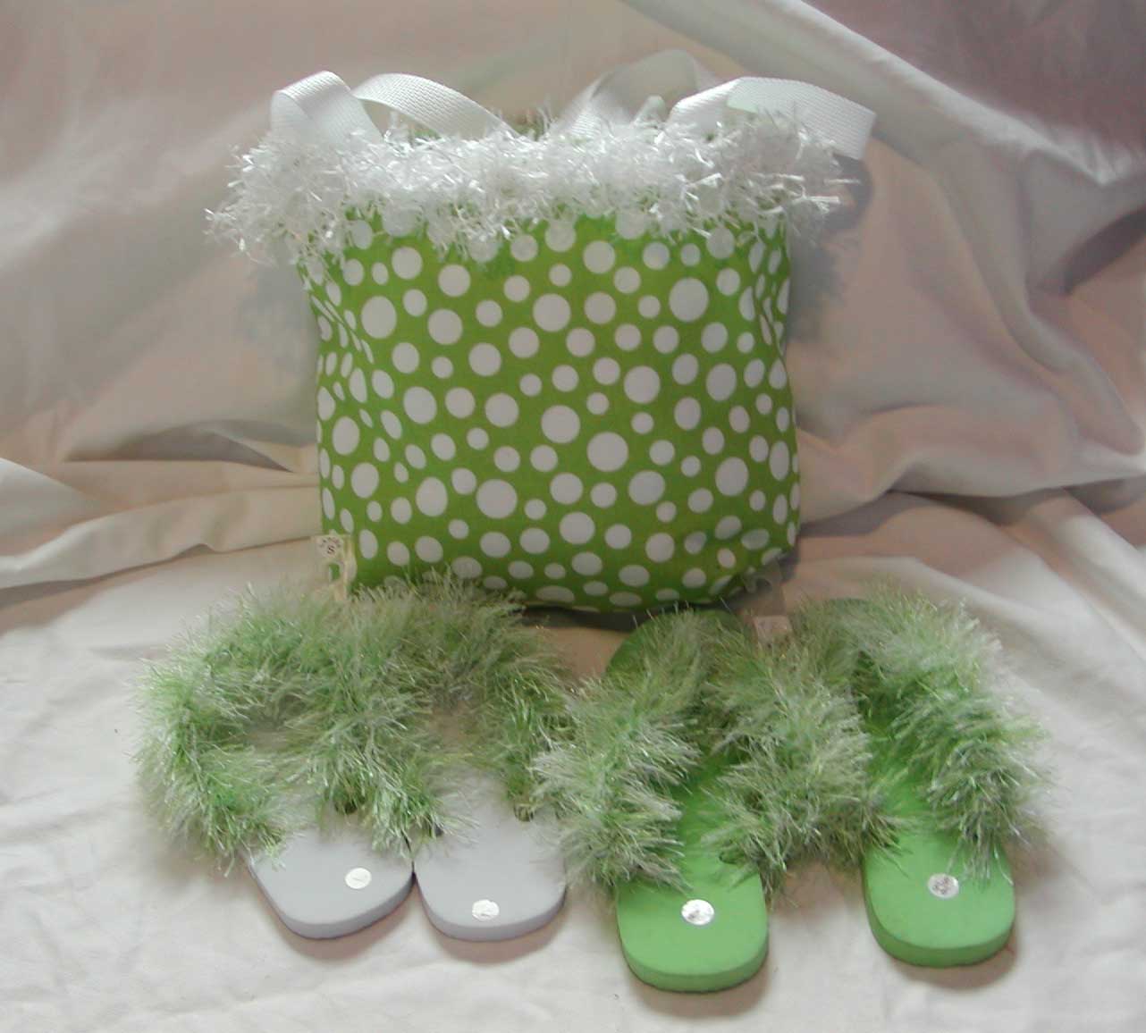 Our bags o' fun!