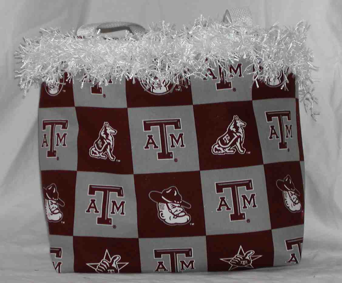 Our bags o' fun!