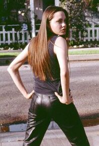 Autumn in her leather!