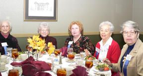 Carmel Orlando, Gladys Chersack, Pat Mignella, Shirley Kramer, Barbara-Sue Hermann, Delegates (left to right)