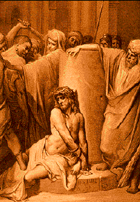Jesus whipped by Gustave Diore