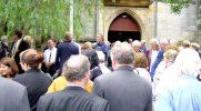 Roger Janes' funeral