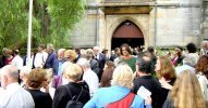 Roger Janes' funeral