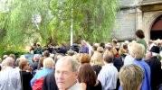 Roger Janes' funeral