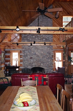 Simple mountain luxury... imagine a quiet night in front of a roaring fire!