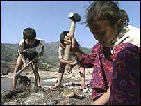 Child labourers in India