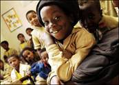 Children are seen here February 2005 in the Ethiopian town of Shashamena. The UN Children's Fund (UNICEF) warned of an alarming rise in child malnutrition rates in southern Ethiopia, where it said deaths from hunger would begin unless urgent action is taken(AFP/File)