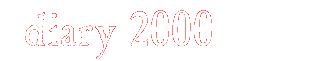 What we got up to in 2000 (includes separate pages on specific events)