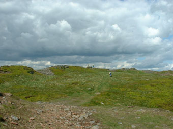 Along the top of Tap O'Noth