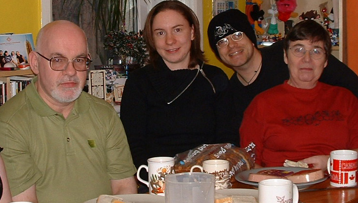 Suzanne's folks and Claire