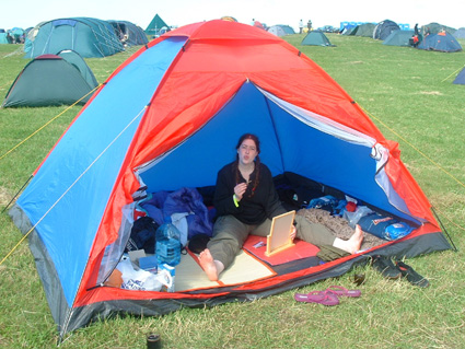 Our new tent!