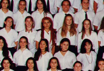 closeup of us