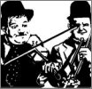 Immortal Comedy Duo (Laurel 'N' Hardy)