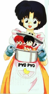 Bringing Ranma to a fine boil.