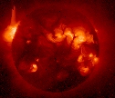 Sun Storm Activity