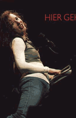 Tori on piano