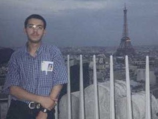 Looking at the Eiffel Tower