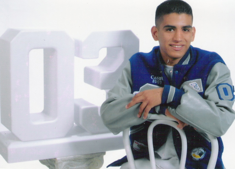 My lil bro Cesar "Caci"