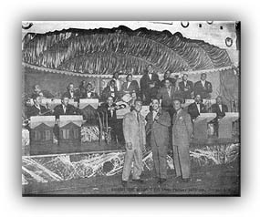 Eugene Wright's Big Band at The Parkway Ballroom in Chicago in April 1948