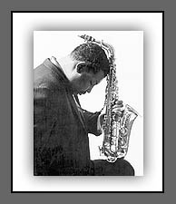 Cannonball Adderley - Profile with Sax