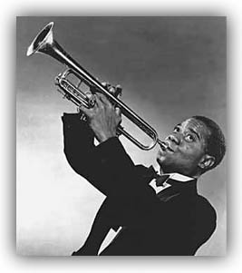 Louis Armstrong Entertaining