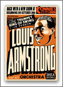 Louis Armstrong at Connie's Inn - Harlem - 1935