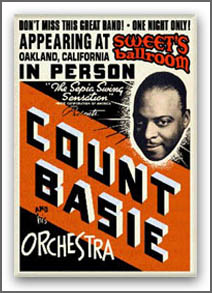 Count Basie and His Orchestra - Sweets Ballroom in Oakland - 1939
