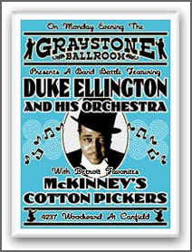 Duke Ellington at The Graystone Ballroom - Detroit - 1933