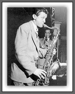 Young Stan Getz with Benny Goodman