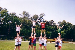 Some half libertys and full/extenstions. Flyers are Nastya, Kayla, Courtney, & Nicolle.