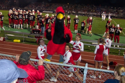 Emily & Jenny base the bird!