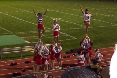Courtney & Brit in full liberty's while Kayla's in a half.