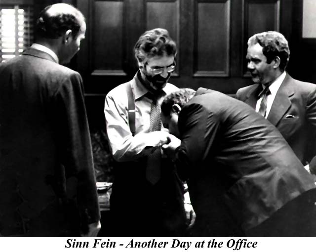 Democracy is at the very heart of Sinn Fein party policy.