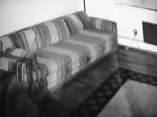 Our couch. It was free. Thank you Michelle.