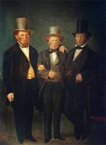 Three Founders: Azariah H. Simmons (d. 1956); Arunah S. Abell (1806-88); William Swain (c. 1808-68)