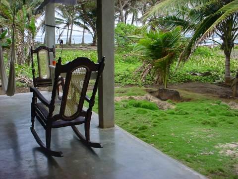 Chilling out, Big Corn Island.