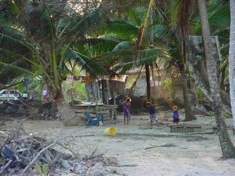 Our next door neighbours on the Big Corn Island.