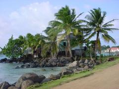 Fantastic house, possibly not hurricane proof, Big Corn Island.