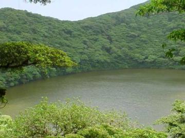 Maderas Volcano's Laguna Verde, Ometepe.