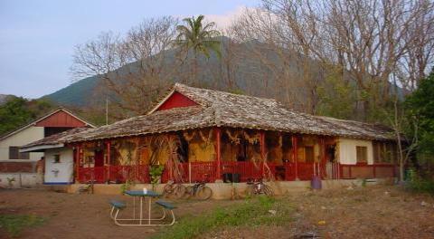 Hostel Mrida and the Maderas Volcano, Mrida, Ometepe.