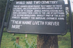 The World War II cementery