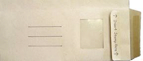 Noelle McCloy:pocket envelope stamp