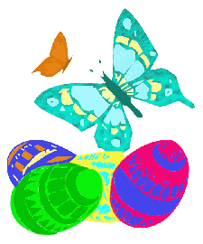 Butterfly & Eggs