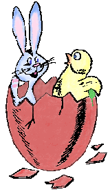 Bunny & Chick in Egg