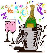 New Year Champagne Bucket
