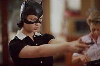 Enid with catwoman mask