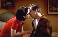 Thora kisses... is that Steve?